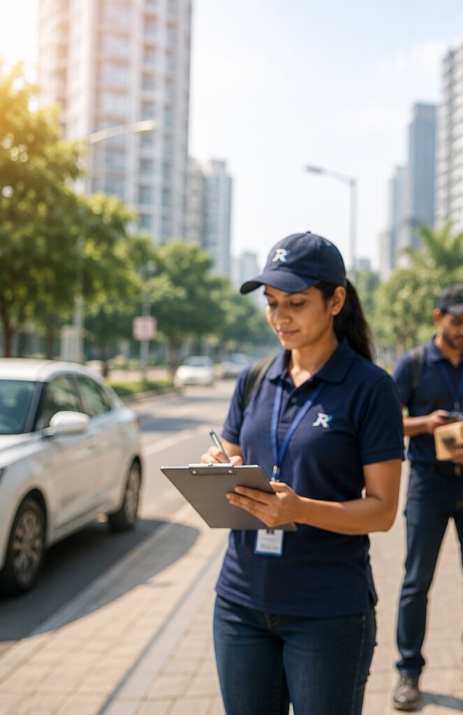 Field operations team managing on-ground activities